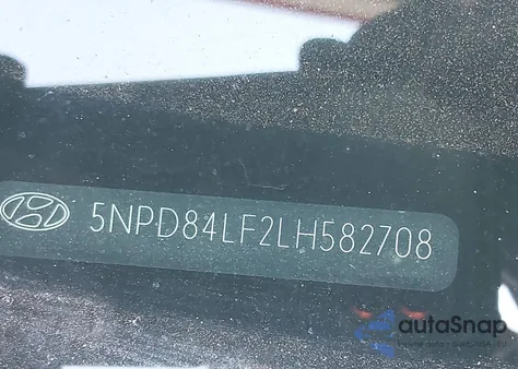 2020 Hyundai Elantra Sel из США, поврежденный, VIN 5NPD84LF2LH582708